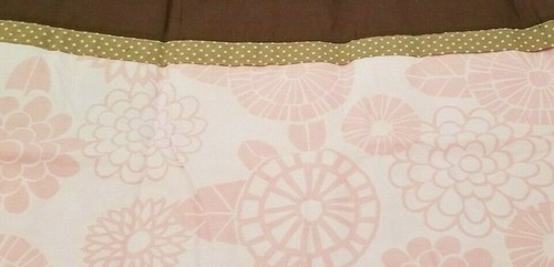 Tiddliwinks Mocha Ladybug Window Valance 60" x 14" NIP - Picture 4 of 7
