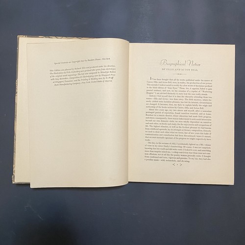 Wuthering Heights von Emily Bronte mit Fritz Eichenberg Gravuren Vintage 1943 - Bild 10 von 23