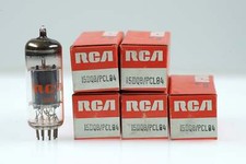 5 Vintage 15DQ8 / PCL 84 RCA Noval Triode Pentode Radio TV Audio Vacuum Tube Va