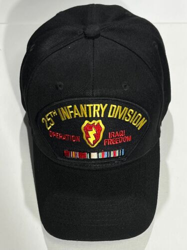 US ARMY 25TH INFANTRY DIVISION OPERATION IRAQI FREEDOM VETERAN MILITARY HAT/CAP