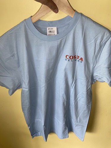 NEW! Costa Del Mar size MEDIUM Light Blue Sunwash short-sleeve t-shirt - 第 2/5 張圖片