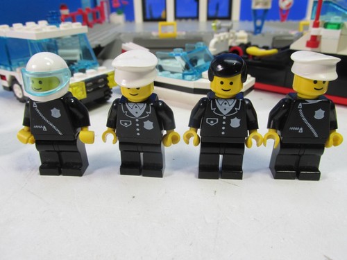 VINTAGE lego system 6540 complete PIER POLICE BOXED SET classic town - Picture 8 of 16