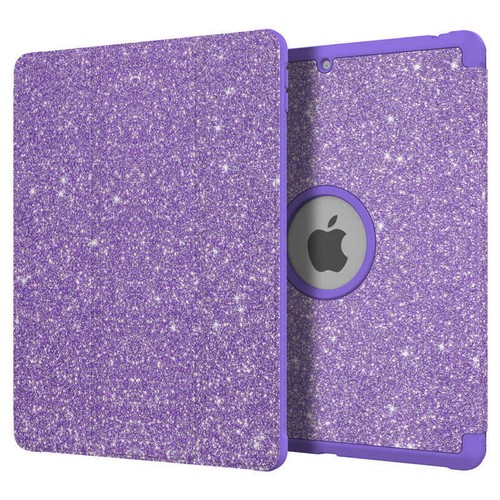 Smart Glitter Leather Case Stand Cover For Apple iPad 7th 8th 9th Gen 10.2" 2021 - Picture 12 of 37