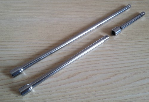 Set prolunga barra presa 1/4" per unità a cricchetto cambio rapido maschio femmina 3 pz - Foto 1 di 3