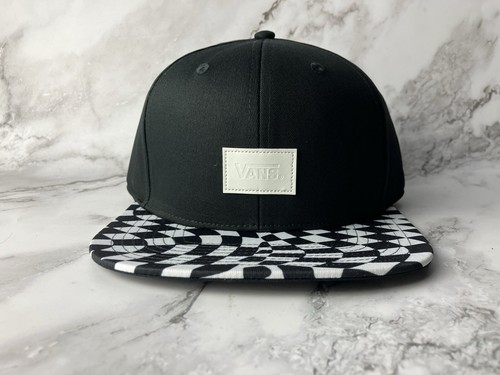Men’s Vans Duelo Flat Rim Checkered SnapBack Hat OneSize