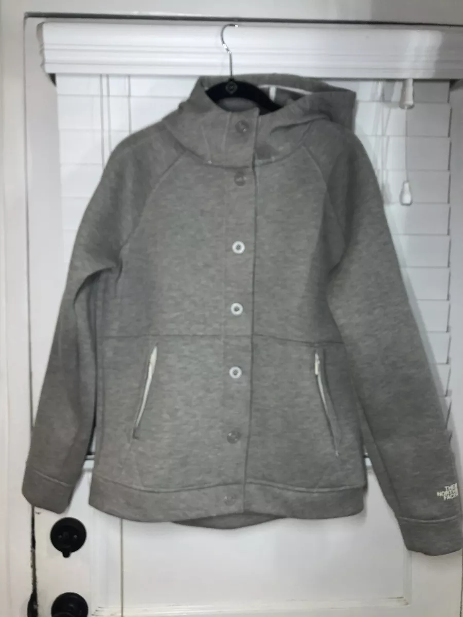 North face button clearance hoodie