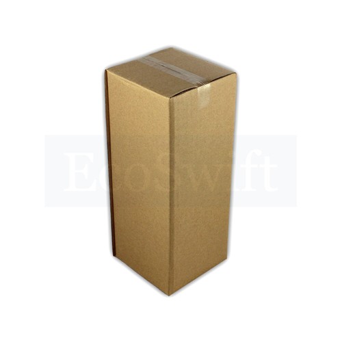 1-100 4x4x12 EcoSwift Cardboard Packing Mailing Shipping Corrugated Box Cartons - Picture 3 of 6