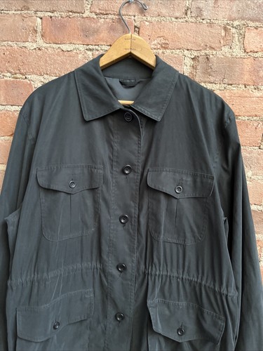 Vintage Penny Jay by Valstar Women’s Jacket, Size 44 Charcoal Beseta Microfiber - 第 3/11 張圖片