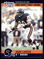 1990 Pro Set Football #500-749 Pick Your Card