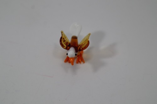 M3 freedom BALD EAGLE bird MINIATURE GLASS FIGURINE mini animal Ganz er75958 - Picture 3 of 7
