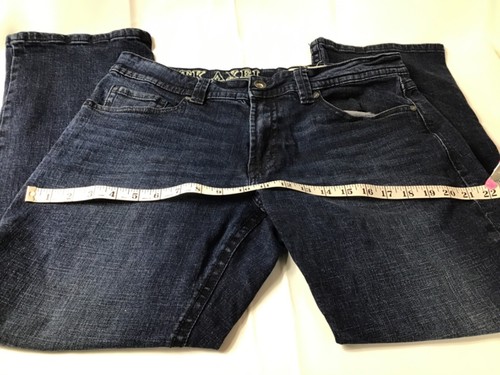 AXEL-X Herren Slim Stretch Jeans Größe: 34x30 schwarz - Bild 4 von 9