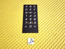 CRANE, GPL 157,159,160,167,171,172,173 VENDING MACHINE KEY PAD SELECTION SHEET