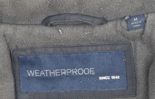 Weatherproof Men's Black M Insulated Hooded Jacket - Picture 3 of 12