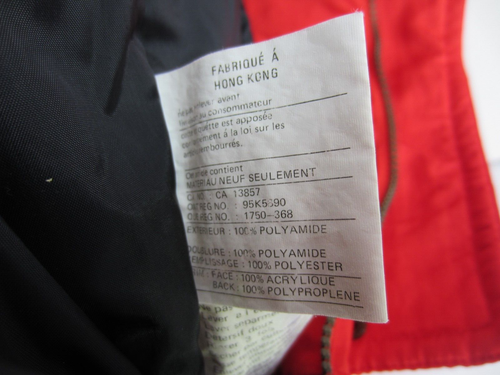 Vintage Fera One Piece Ski Suit Snow Women's Apres Red 8 - Picture 17 of 19