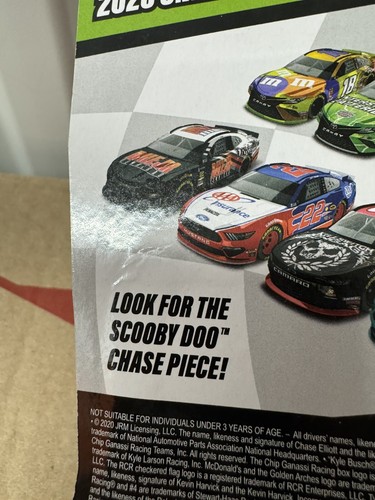 Corey Lajoie #32 Scooby Doo 2019 NASCAR Authentics 2020 Wave 2 1/64 Die-Cast - Picture 3 of 3