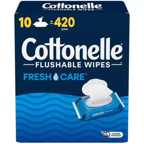 Cottonelle Flushable Wet Wipes