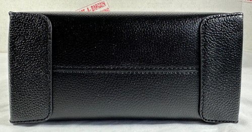 Borsa a tracolla media Michael Kors Mercer in pelle ciottolata nera - Foto 6 di 11