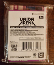 UNION ARENA anime DEMO Deck Bleach Thousand Year Blood War Sealed - English