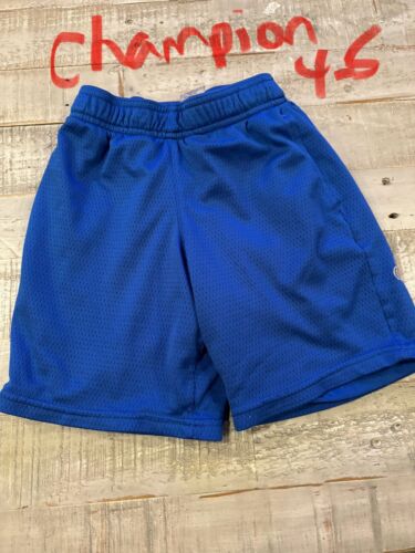 Boys Champion athletic shorts size 4-5 blue