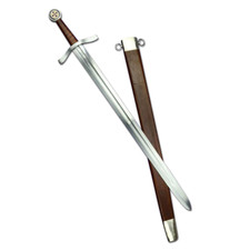 Deepeeka Knight's Templar Arming Sword, Carbon Steel, Overall Length