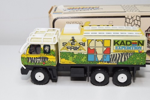 B54 1:43 KADEN IGRA CZECHOSLOVAKIA TATRA T 815 RALLYE SAFARI TRUCK TRAILER MIB - Imagen 3 de 22