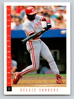Reggie Sanders 1993 Score #171 Cincinnati Reds | eBay