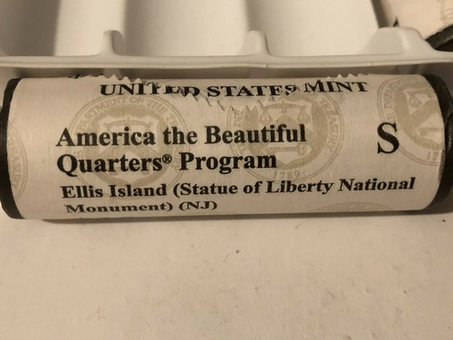 S Washington Quarter 2017 ATB Nueva Jersey Ellis Island unc como nuevo - Imagen 5 de 5