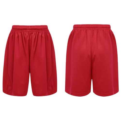 Kids Boys Shorts Football Sports Bottoms Exercise Short Pants Stretchy Trunks - Picture 46 of 65