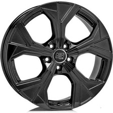 4 Alufelgen Kompatibel Mit Ford C-Max Edge Focus Kuga Puma Transit 18" BLK
