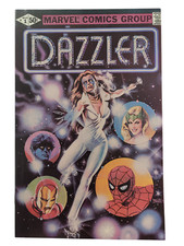 Dazzler 1 First Solo Series Key Issue 1981 Marvel Comics 8.0/8.5 Range Raw