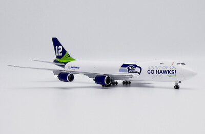 BOEING 747-8F ハウス SEATTLE SEAHAWKS 1:400 Jcwings Boeing Company 747-8F 