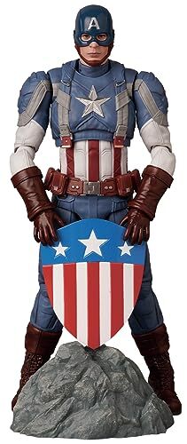 MAFEX No.220 CAPTAIN AMERICA Classic Suit Action Figure 6.3 inches