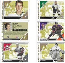 2007-08 ITG Heroes & Prospects base cards - Volume Pricing!