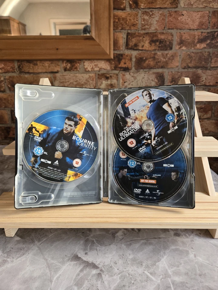 THE ULTIMATE BOURNE COLLECTION (2002 - 2007) DVD, Limited Edition Steelbook - Image 3 of 3