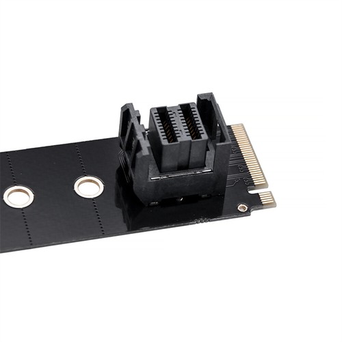 Carte convertisseur M.2 NVME vers U.2 Mkey PCIeX4 M.2 PCIe vers SFF8643 (vertica - Photo 9/10