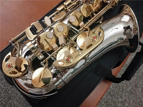 JUPITER-Saxofón Alto con Boquilla JAS-1100SG Llave Dorada Saxo Alto Eb Nuevo - Imagen 5 de 10
