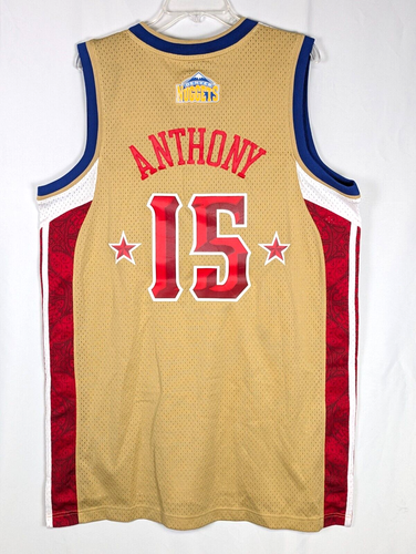 Maglia Carmelo Anthony 2008 All Star XL West Denver Nuggets - Foto 8 di 13