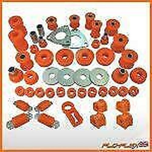 Land Rover TD5 Defender 90 Front & Rear Suspension Mega Bush Kit Polyurethane - Imagen 3 de 4