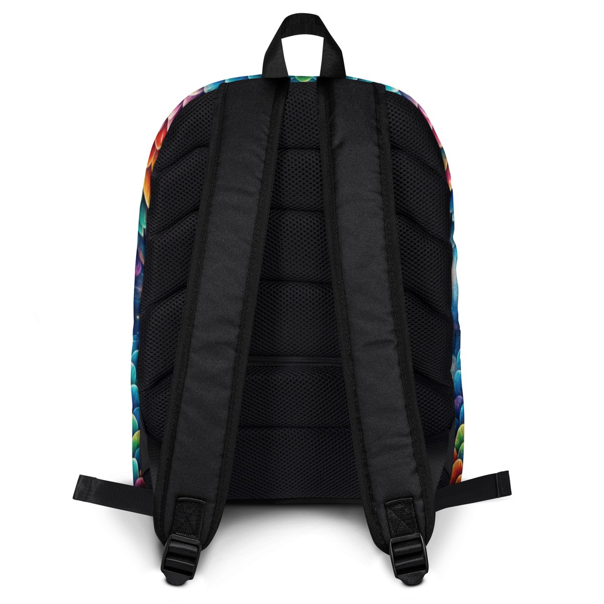 Luxe Inclusive Trippy Rainbow Pride Mandala Custom Backpack