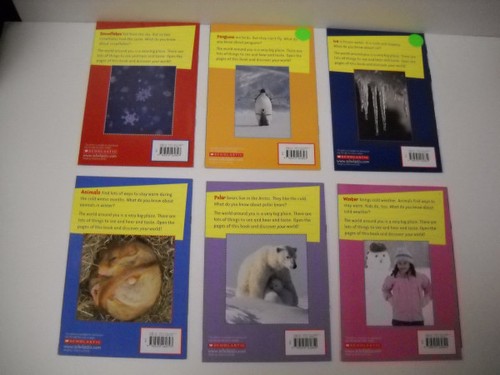 Scholastic Winter 6 Paperback Non-Fiction Book Set Melvin & Gilda Berger New! - Picture 2 of 2