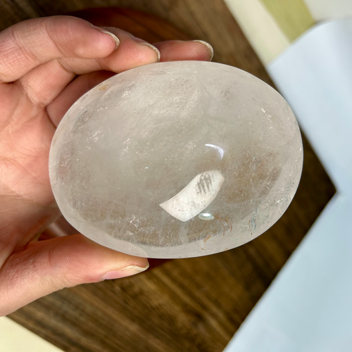 385g Natural Clear Quartz Crystal Stone Freeform Mineral Display - Picture 8 of 10
