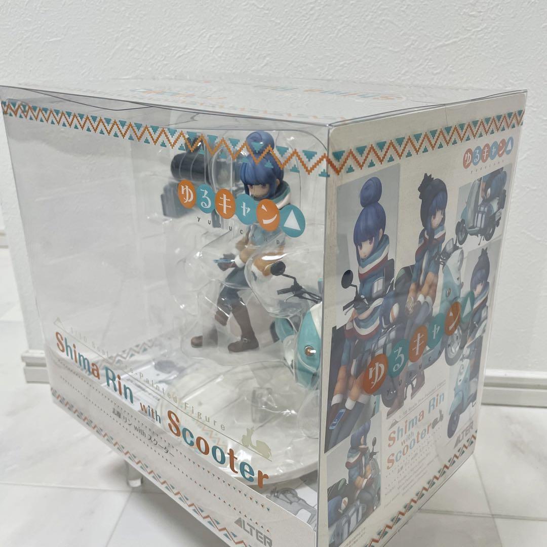 Yuru Camp Rin Shima with Scooter 1/10 Complete Figure Alter
