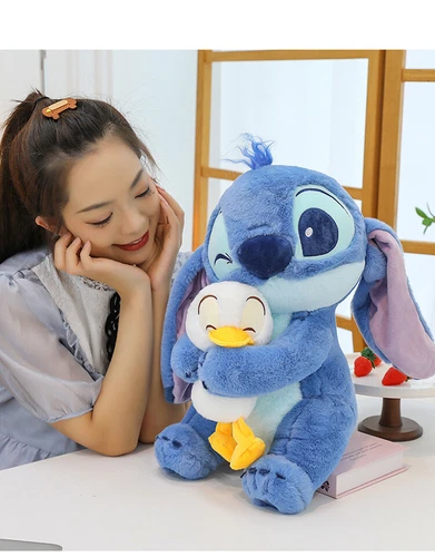Lilo & Stitch Hug Hug Duck Plush Doll Stitch Pillow Toy Christmas Birthday Gift - Bild 10 von 18