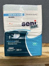 Seni Incontinence Guards for Men light to Moderate Absorbency, 30 Count