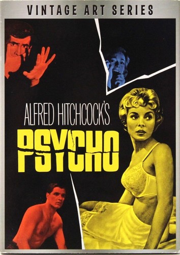 ALFRED HITCHCOCK'S PSYCHO (VINTAGE ART SERIES) DVD NEW / SEALED WITH SLIPCOVER - Picture 3 of 4