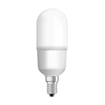 Osram LED Leuchtmtitel Stick Röhre 8W = 60W E14 matt 806lm 840 Neutralweiß 4000K