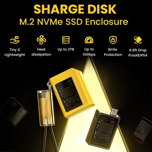 Flash SSD Box DISK SSD Mobile Hard Disk Box M2 External Box, Flash Disk Flash_Q - Afbeelding 4 van 14