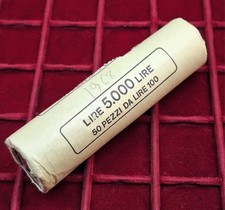 Repubblica Italiana rotolino 50 pezzi 100 lire Minerva 1968