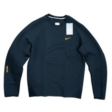 Sudadera Nike Tech Fleece x NOCTA Drake Negra Crew, Talla Pequeña Nueva con Etiquetas FD8457-010