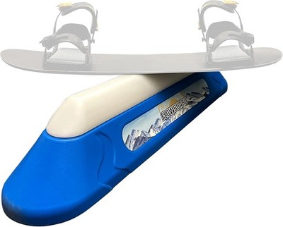 Flowboard Snowboard Trick Training System Develops Skills for Rails and Jibs Du